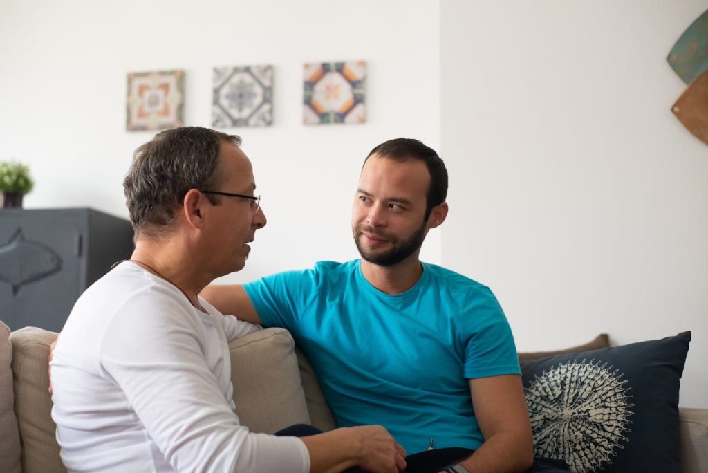 When a partner is diagnosed with HIV it can feel like coming out again